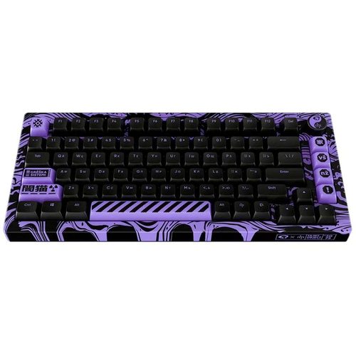 Игровая клавиатура Dark Project x Akko 5075 G3ms Sapphire (фиолетовый)