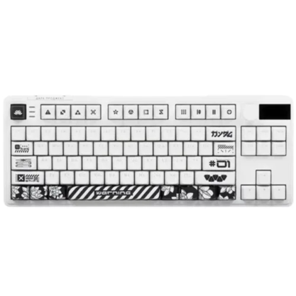 Уцененный товар Дарк Проджект KD87A g3ms Moonstone (DP-KD-87A-000102-GMS) (белый) (уценка)