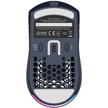 Игровая мышка Dark Project ME4 Wireless (синий-белый)