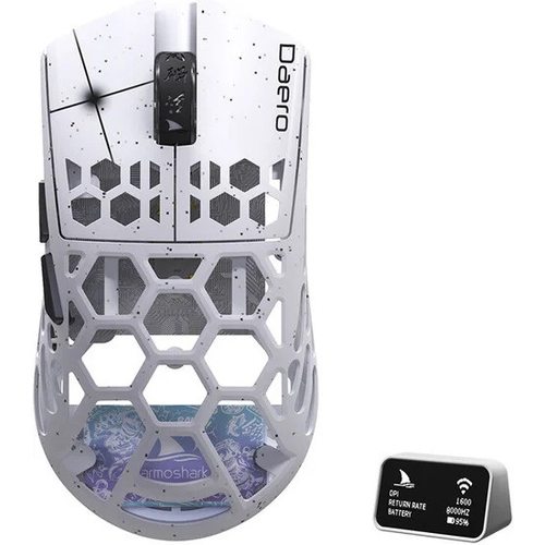 Игровая мышка Darmoshark M2 Pro Daero (белый)