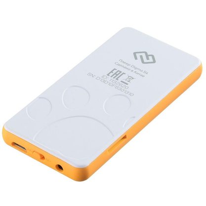 Плеер Digma S4 (белый/оранжевый)