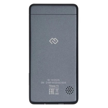 Плеер Digma Y4 BT 16Gb (черный)