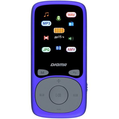 Плеер Digma B4 8 GB (синий)