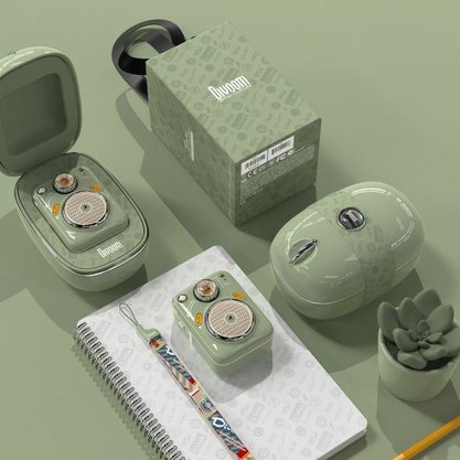 Портативная колонка Divoom Beetles (зеленый)