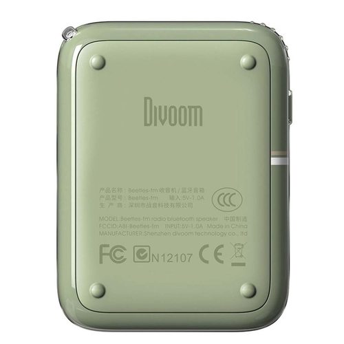 Портативная колонка Divoom Beetles (зеленый)