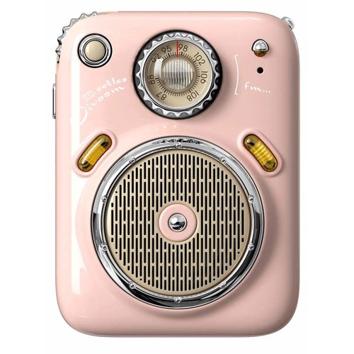 Портативная колонка Divoom Beetles (розовый)