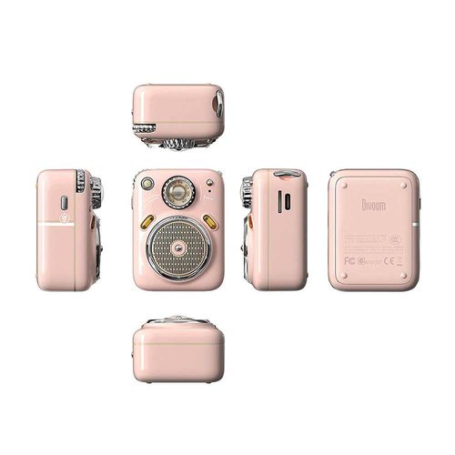 Портативная колонка Divoom Beetles (розовый)