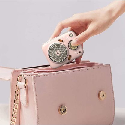 Портативная колонка Divoom Beetles (розовый)