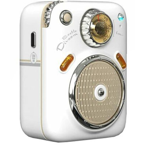 Портативная колонка Divoom Beetles (белый)