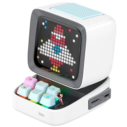 Портативная колонка Divoom Ditoo Plus (белый)