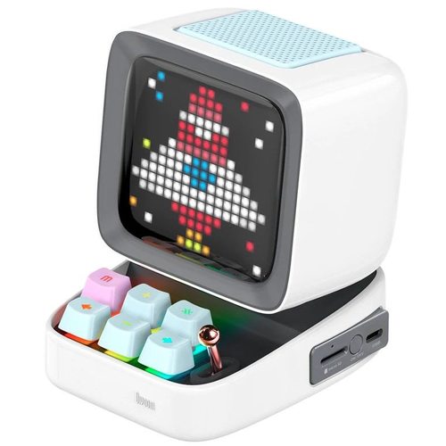 Портативная колонка Divoom Ditoo Plus (белый)