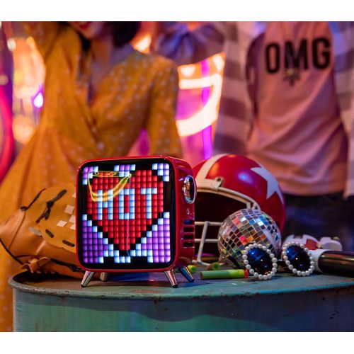 Портативная колонка Divoom Tivoo Max (красный)