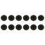 Амбушуры Earmuff Foam Full (12 шт.) (черный)