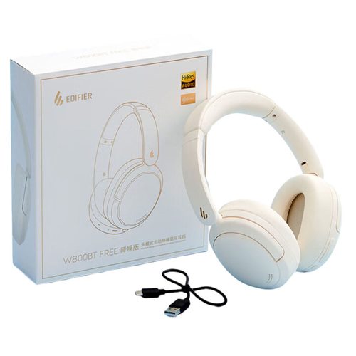 Беспроводные наушники Edifier W800BT Free (белый)