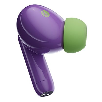 Беспроводные наушники Edifier D-Pods (фиолетовый/салатовый)