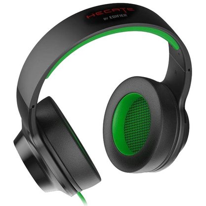 Игровые наушники Edifier G4 (черно-зеленый)
