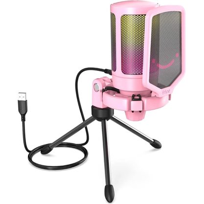 Микрофон FIFINE A6VP (розовый)