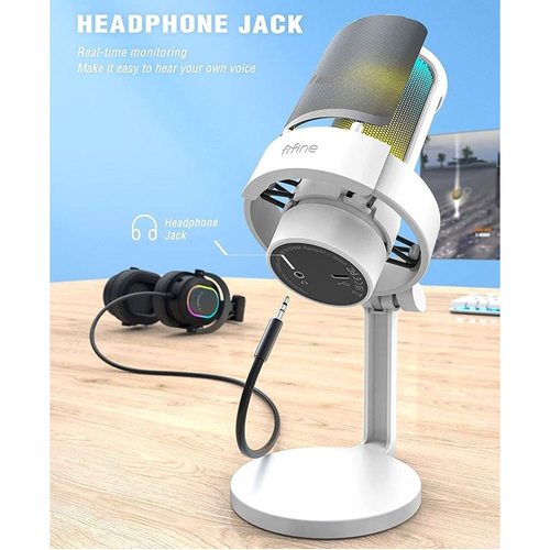 Микрофон FIFINE A8 (белый)