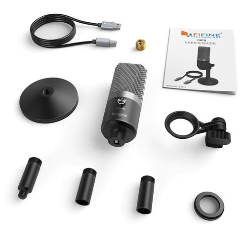 Микрофон FIFINE K670 (черный)