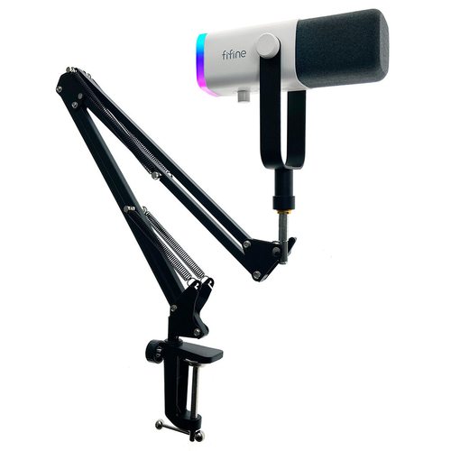 Микрофон FIFINE AM8T (белый)