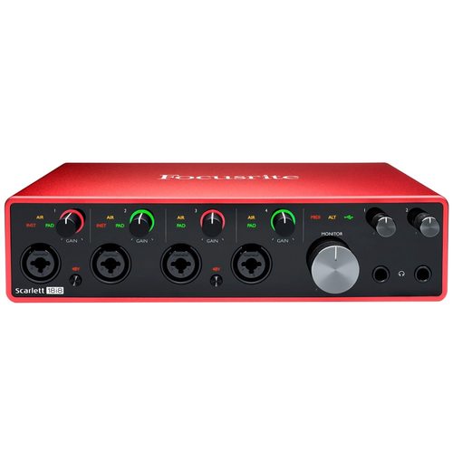 Звуковая карта (аудиоинтерфейс) Focusrite Scarlett 18i8 3rd Gen
