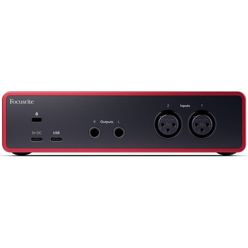 Звуковая карта (аудиоинтерфейс) Focusrite Scarlett 2i2 (4rd gen)