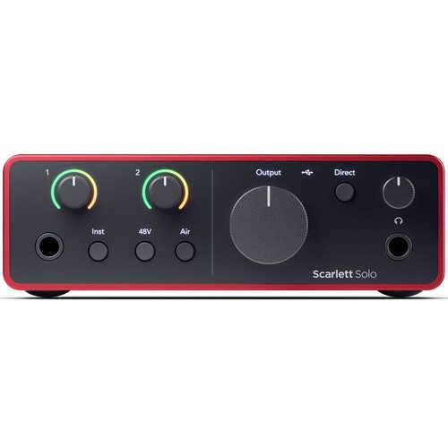 Набор для звукозаписи Focusrite Scarlett Solo Studio (4rd gen)