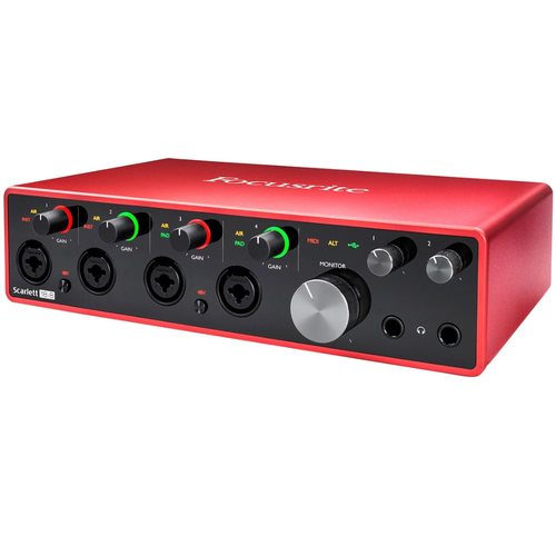 Звуковая карта (аудиоинтерфейс) Focusrite Scarlett 18i8 3rd Gen