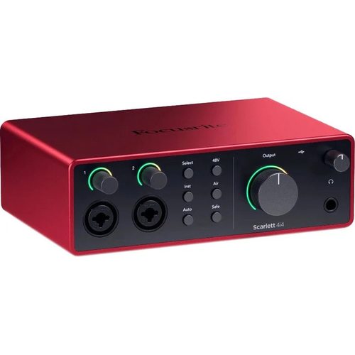 Звуковая карта (аудиоинтерфейс) Focusrite Scarlett 4i4 (4rd gen)