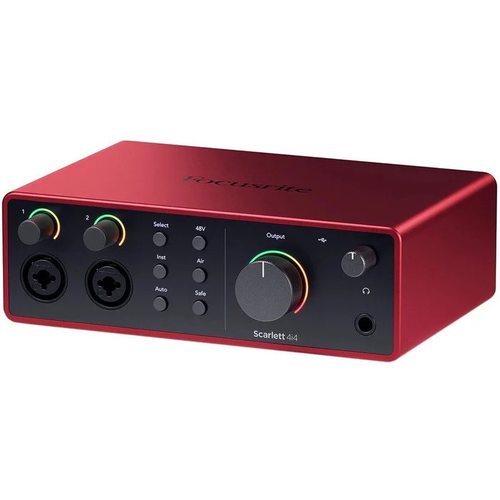 Звуковая карта (аудиоинтерфейс) Focusrite Scarlett 4i4 (4rd gen)