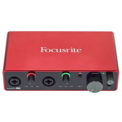 Звуковая карта (аудиоинтерфейс) Focusrite Scarlett 4i4 (3rd gen)