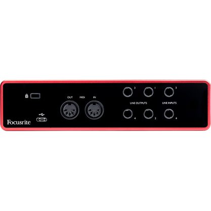 Звуковая карта (аудиоинтерфейс) Focusrite Scarlett 4i4 (3rd gen)