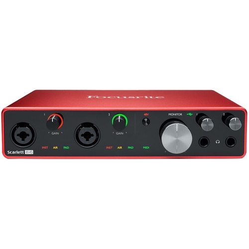 Звуковая карта (аудиоинтерфейс) Focusrite Scarlett 8i6 (3rd gen)