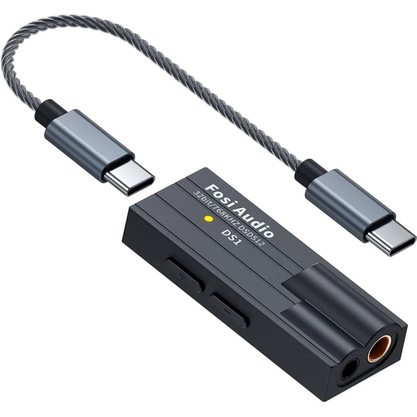 Портативный усилитель и ЦАП Fosi Audio DS1
