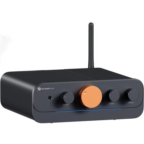 Стационарный усилитель и ЦАП Fosi Audio HT4S