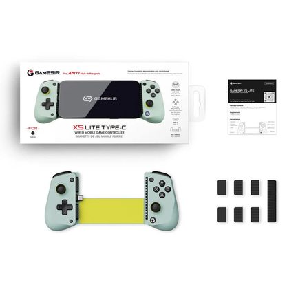 Геймпад (джойстик) GameSir X5 Lite Type-C (зеленый)