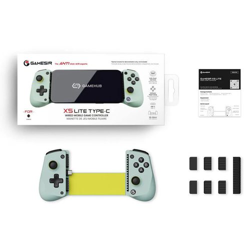 Геймпад (джойстик) GameSir X5 Lite Type-C (зеленый)
