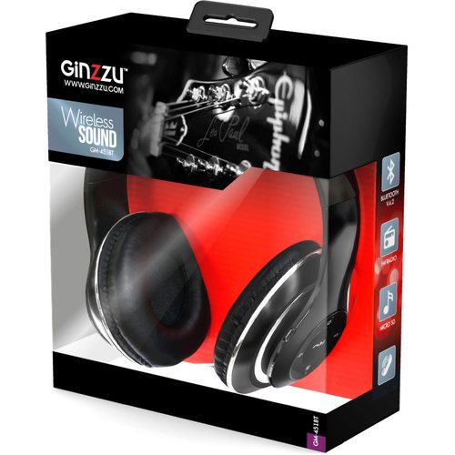 Беспроводные наушники Ginzzu GM-451BT