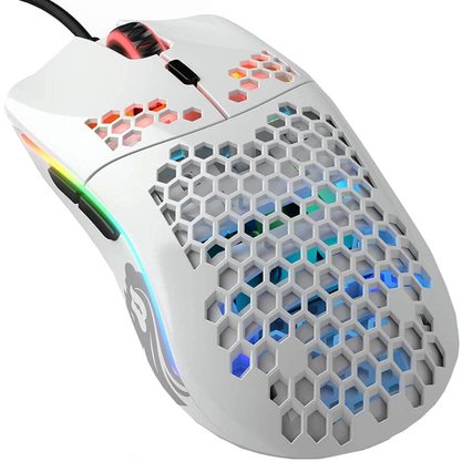 Игровая мышка Glorious Model O Minus (глянцевый белый)