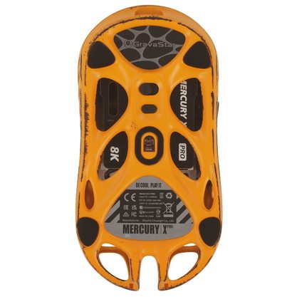 Игровая мышка Gravastar Mercury X Special Edition Battle Worn-Yellow