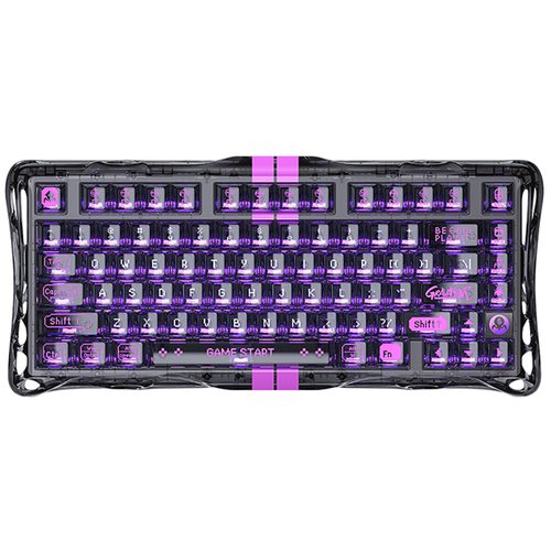 Игровая клавиатура Gravastar Mercury V75 Lite Transparent Black