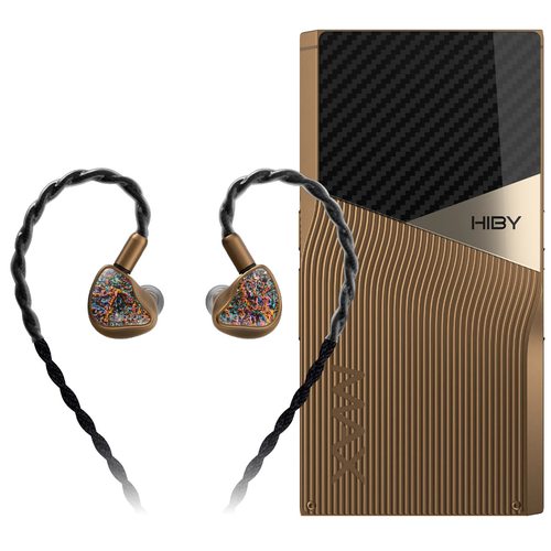 Плеер HiBy Golden 10th Anniversary Set – R6 PRO MAX (Titanium)+Golden 10th IEMs