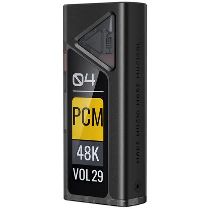 Портативный усилитель и ЦАП Hiby FC4 USB (с дисплеем) (черный)