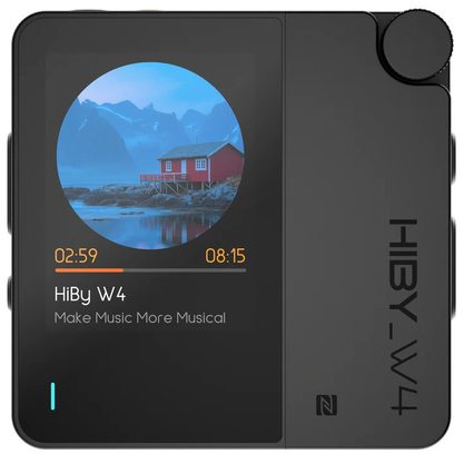 Портативный усилитель и ЦАП Hiby W4 (черный)