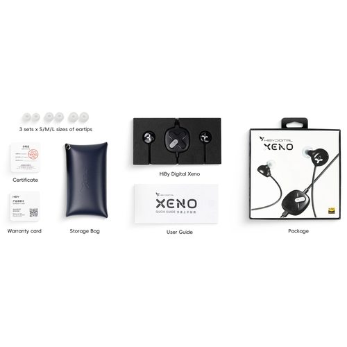 Наушники Hiby XENO с микрофоном (черный)