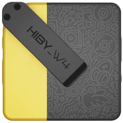 Портативный усилитель и ЦАП Hiby W4 + MagSafe (желтый)