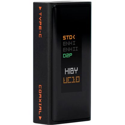 Портативный усилитель и ЦАП HiBy UC10 (черный)