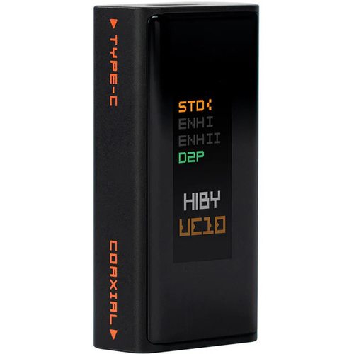 Портативный усилитель и ЦАП HiBy UC10 (черный)
