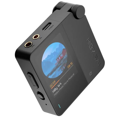 Портативный усилитель и ЦАП Hiby W4 + MagSafe (черный)
