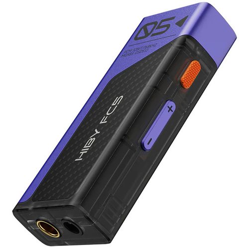 Портативный усилитель и ЦАП HIBY FC5 USB (с экраном) (фиолетовый)